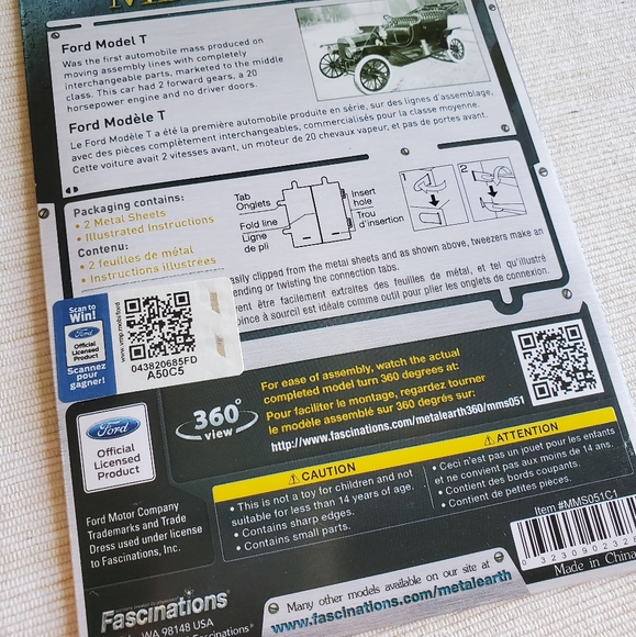 Ford Model T Sheet Metal Puzzle - Picture 2 of 2